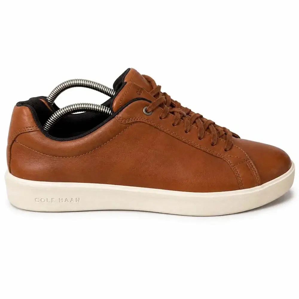 Cole Haan Grand Crosscourt Daily Sneaker Brown Leather C39986 Men's Size 10 M